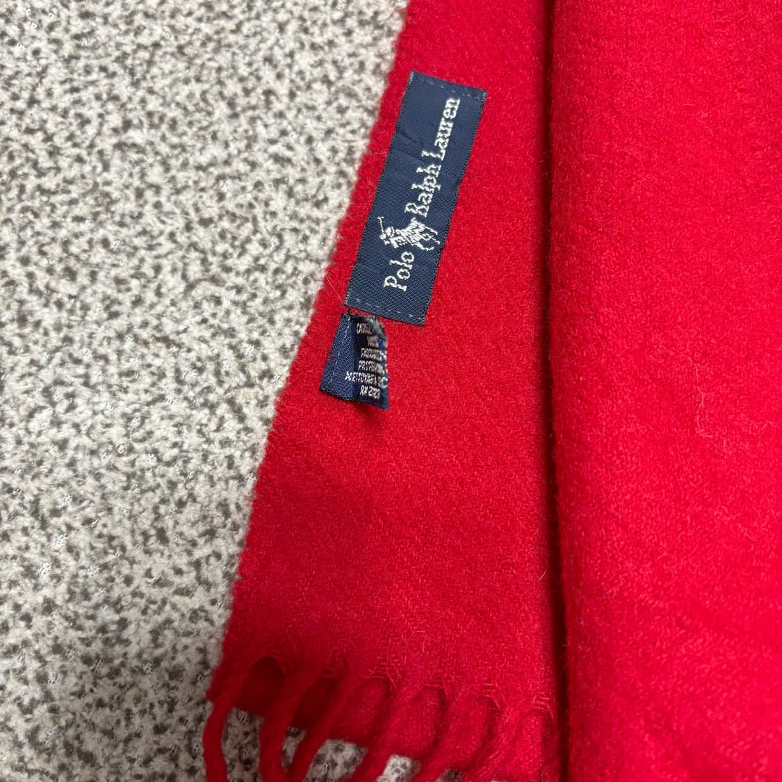 [택포,캐시미어100] 폴로 랄프로렌 캐시미어 머플러 목도리 [A+] 상품이미지3