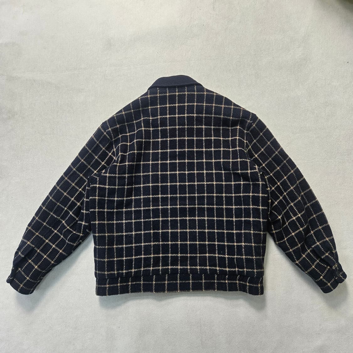 100 런던포그 울 블루종 자켓 0320Y  상품이미지2