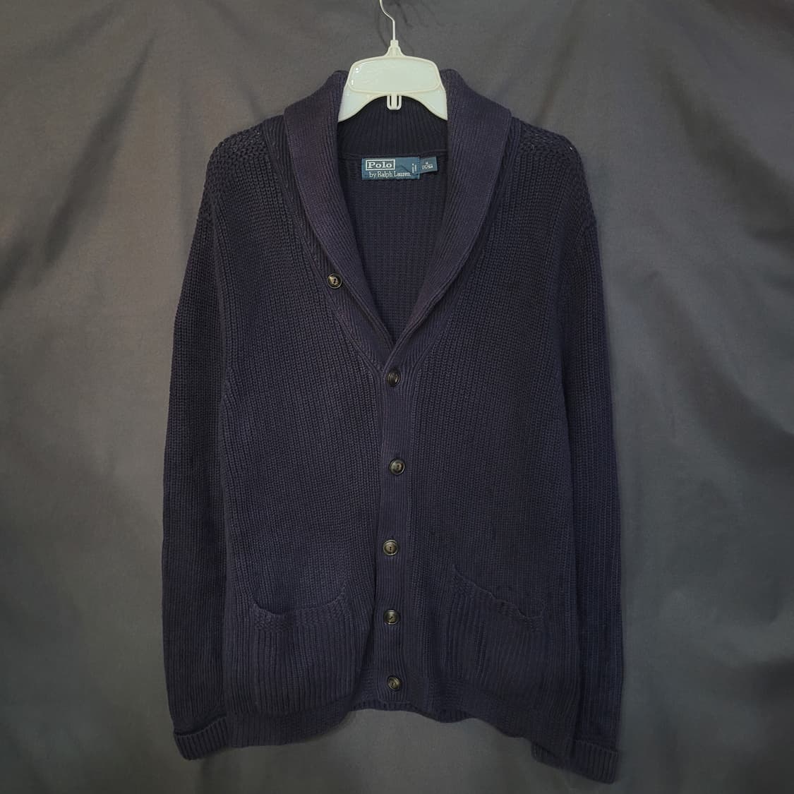 Ralph Lauren 랄프로렌 숄카라 니트 가디건  상품이미지1