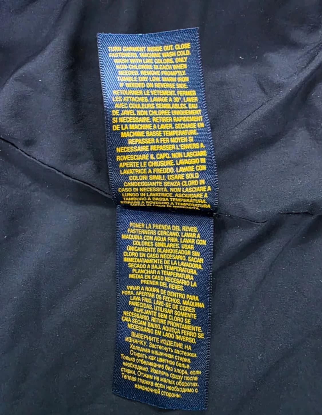 폴로 랄프로렌 네이비 퀼팅 자켓 95 상품이미지10