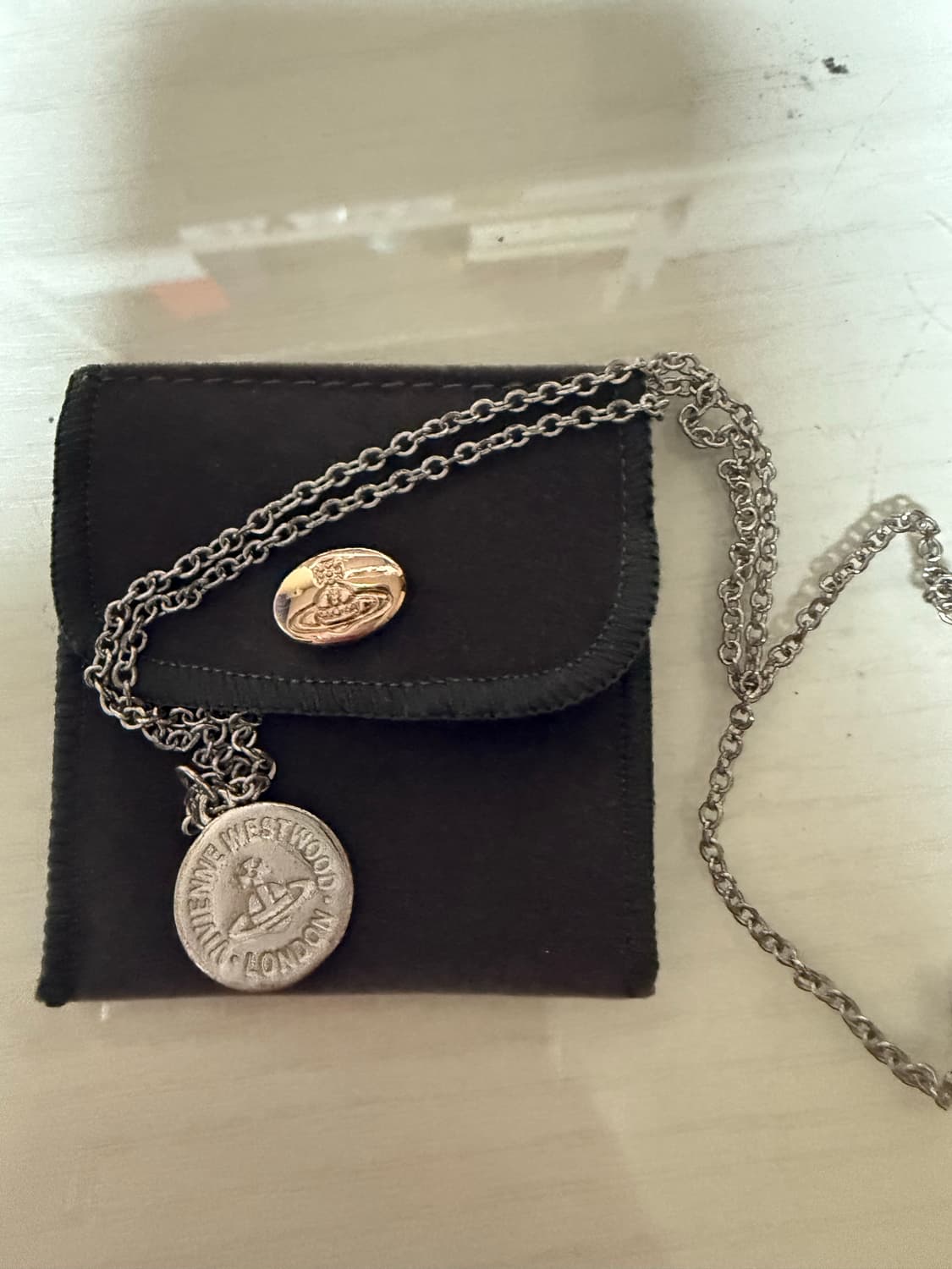 정품) 비비안 웨스트우드 리치몬드 목걸이  21년도 매장구매  상품이미지2