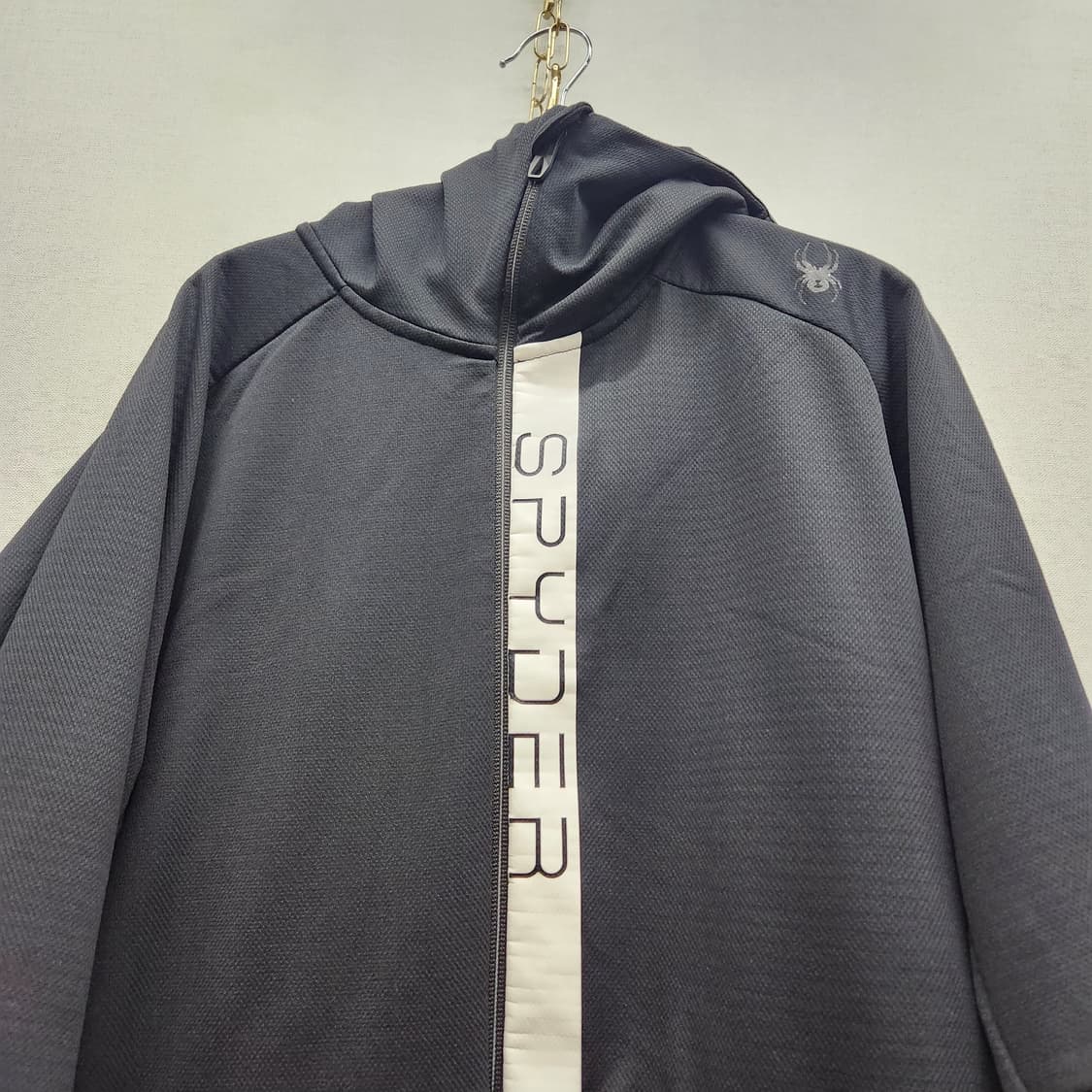 스파이더 트레이닝 핑거 풀집업 후드집업 XXL(XL~2XL) 상품이미지2