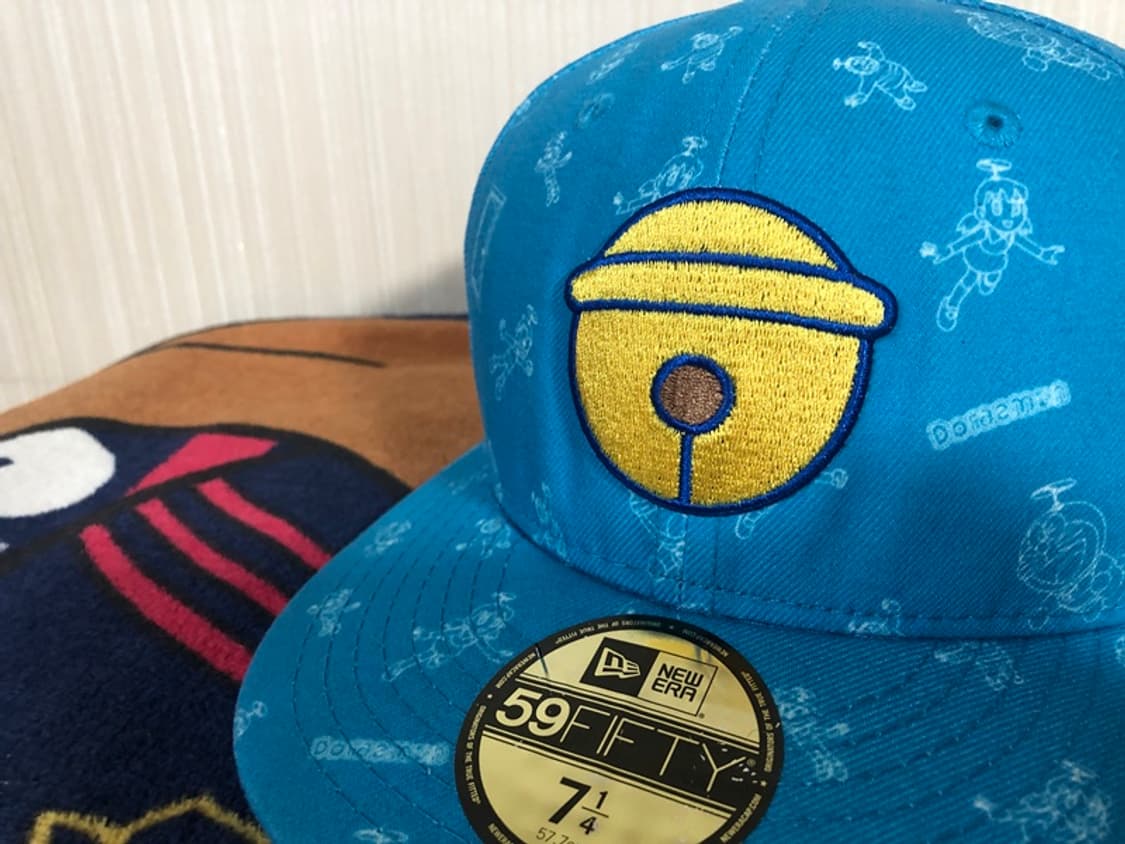 뉴에라 59FIFTY X 도라에몽 콜라보모자/캡 7 1/2(57.7cm) 상품이미지5