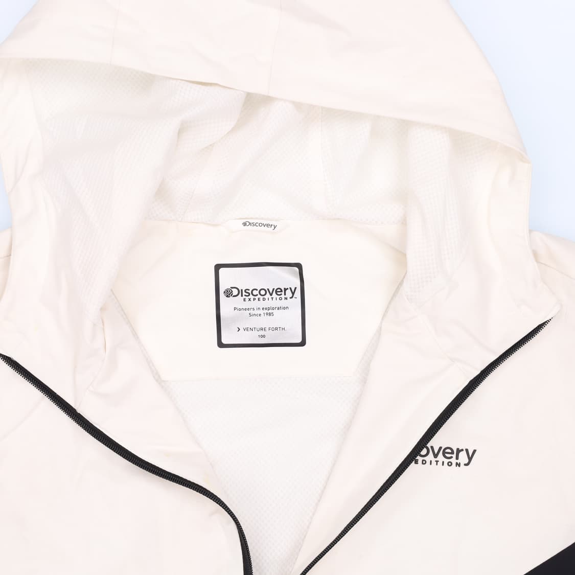 [100] 디스커버리 배색 후드 바람막이 자켓(얼룩) 0114J 상품이미지4