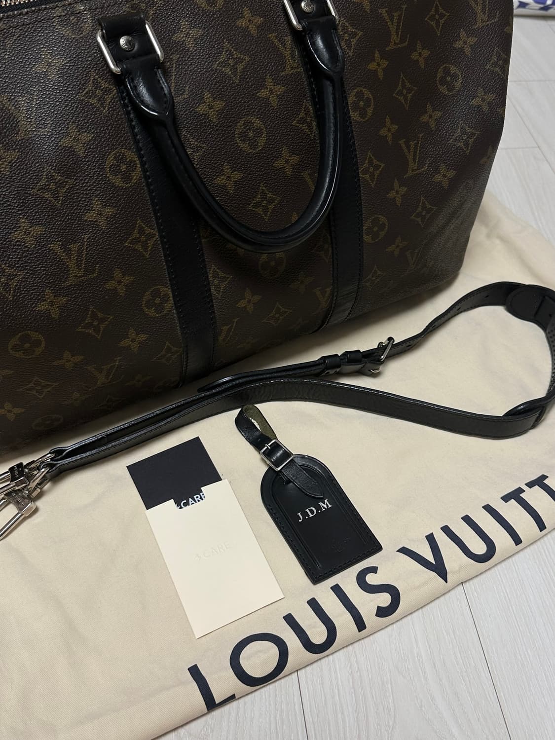 루이비통 모노그램 마카사르 키폴 45 국내판 상품이미지2