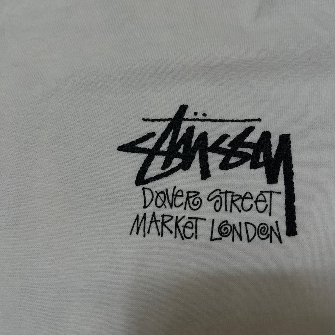 스투시 X 도버 스트리트 마켓 빅로고 반팔티 M/95 상품이미지7