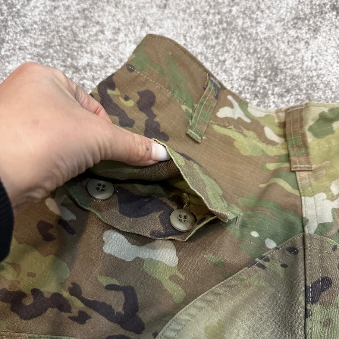 US Army 오리지널 OCP 밀리터리 카고팬츠S 상품이미지7