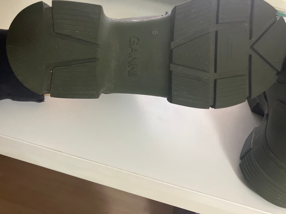 가니 첼시부츠 카키 36사이즈 상품이미지3