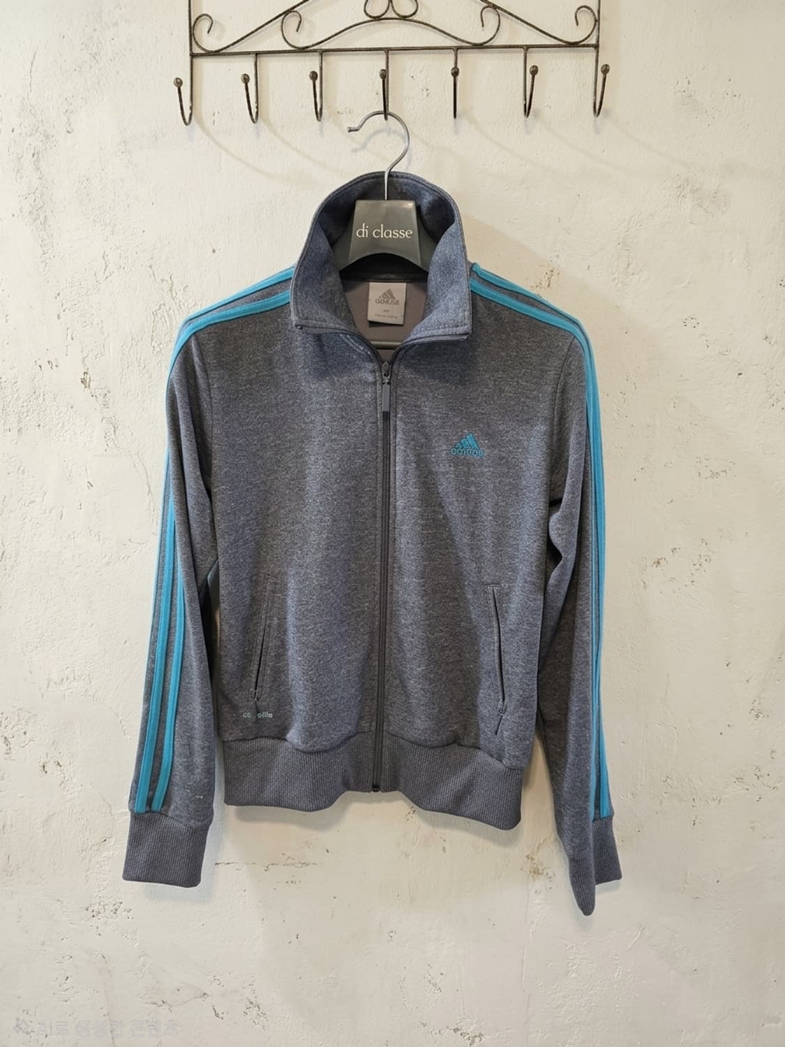 아디다스 삼선 트랙탑 그레이/블루 90 상품이미지1