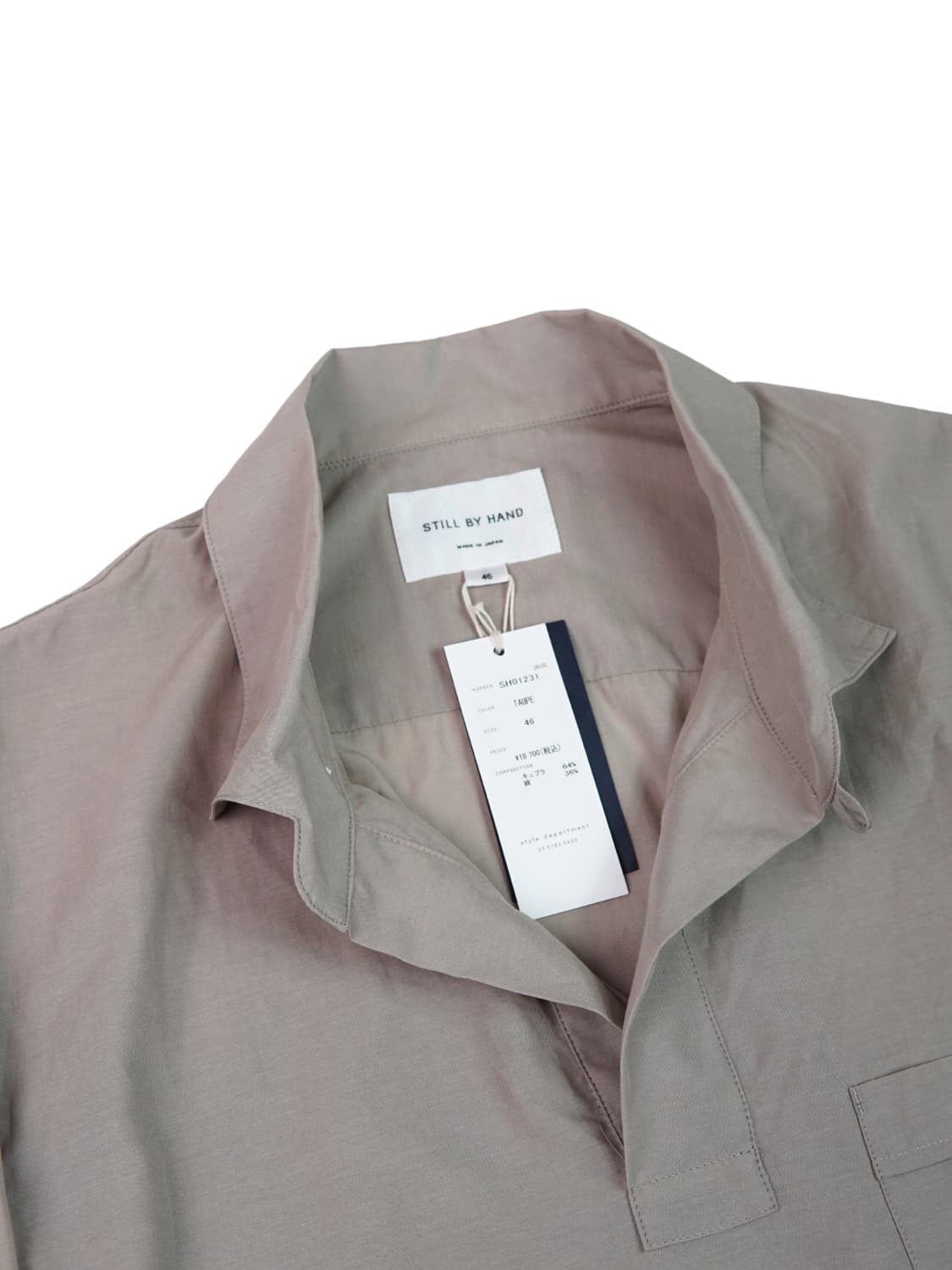 [새상품] Still By Hand shirt (스틸 바이 핸드) 상품이미지2