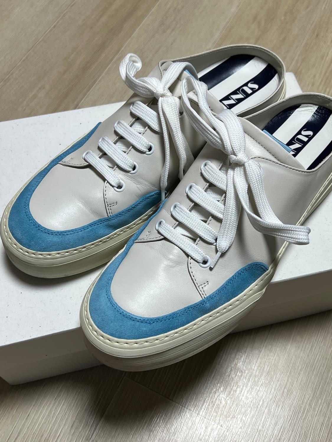 [43사이즈]써네이 사보 아주르 블루 스니커즈 상품이미지2
