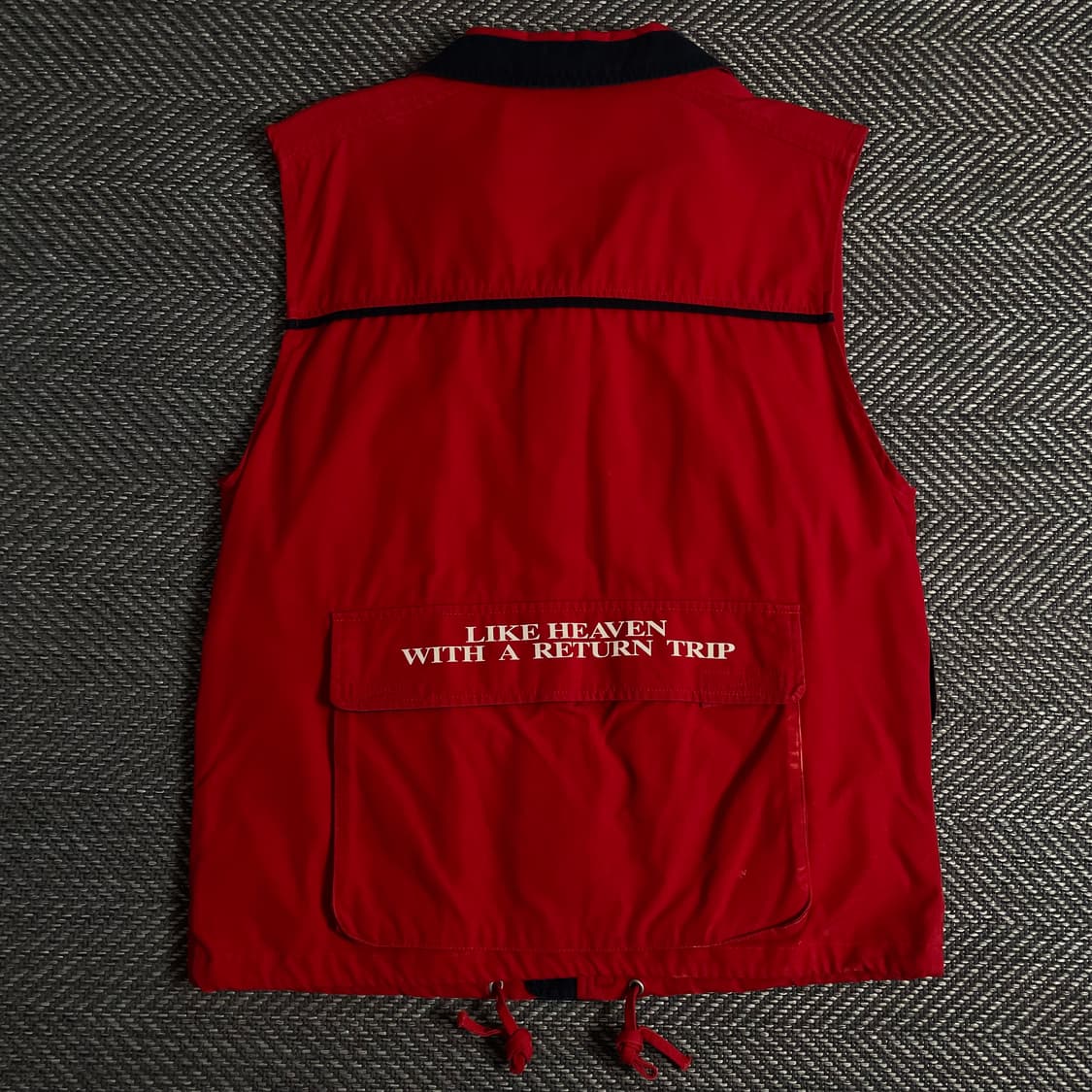 90s 필라 빅로고 올드스쿨 헌팅 베스트o 3605 상품이미지4