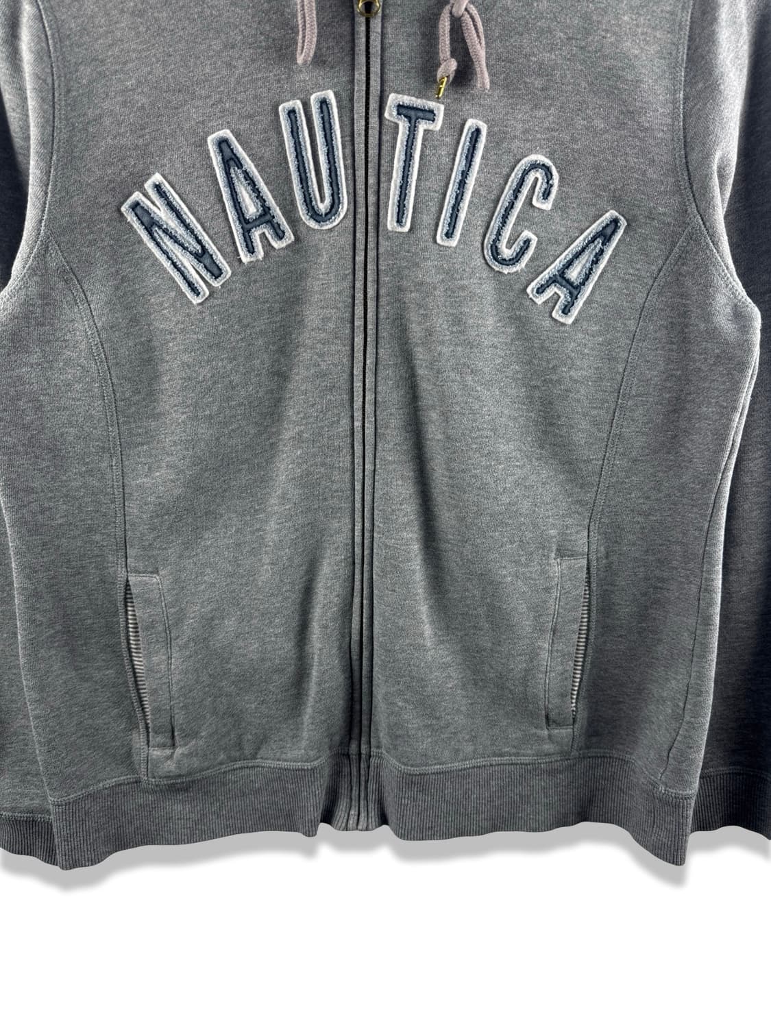 Nautica 스펠아웃 아치로고 후드집업3112 상품이미지4