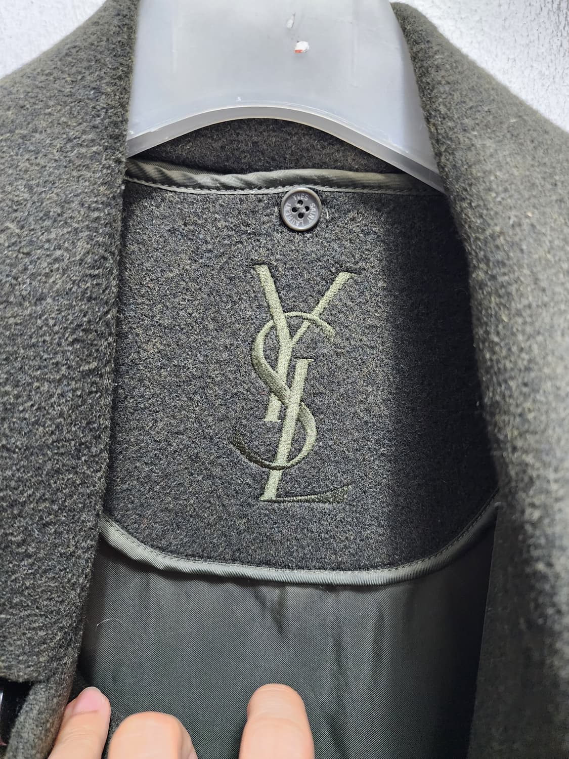 (내피포함) 입생로랑 YSL 울100 코트  상품이미지5