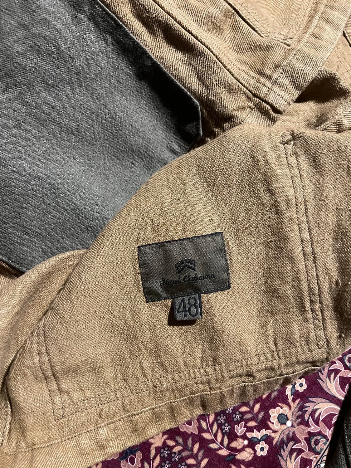 나이젤카본 Nigel Cabourn Hemp Jaket 상품이미지5