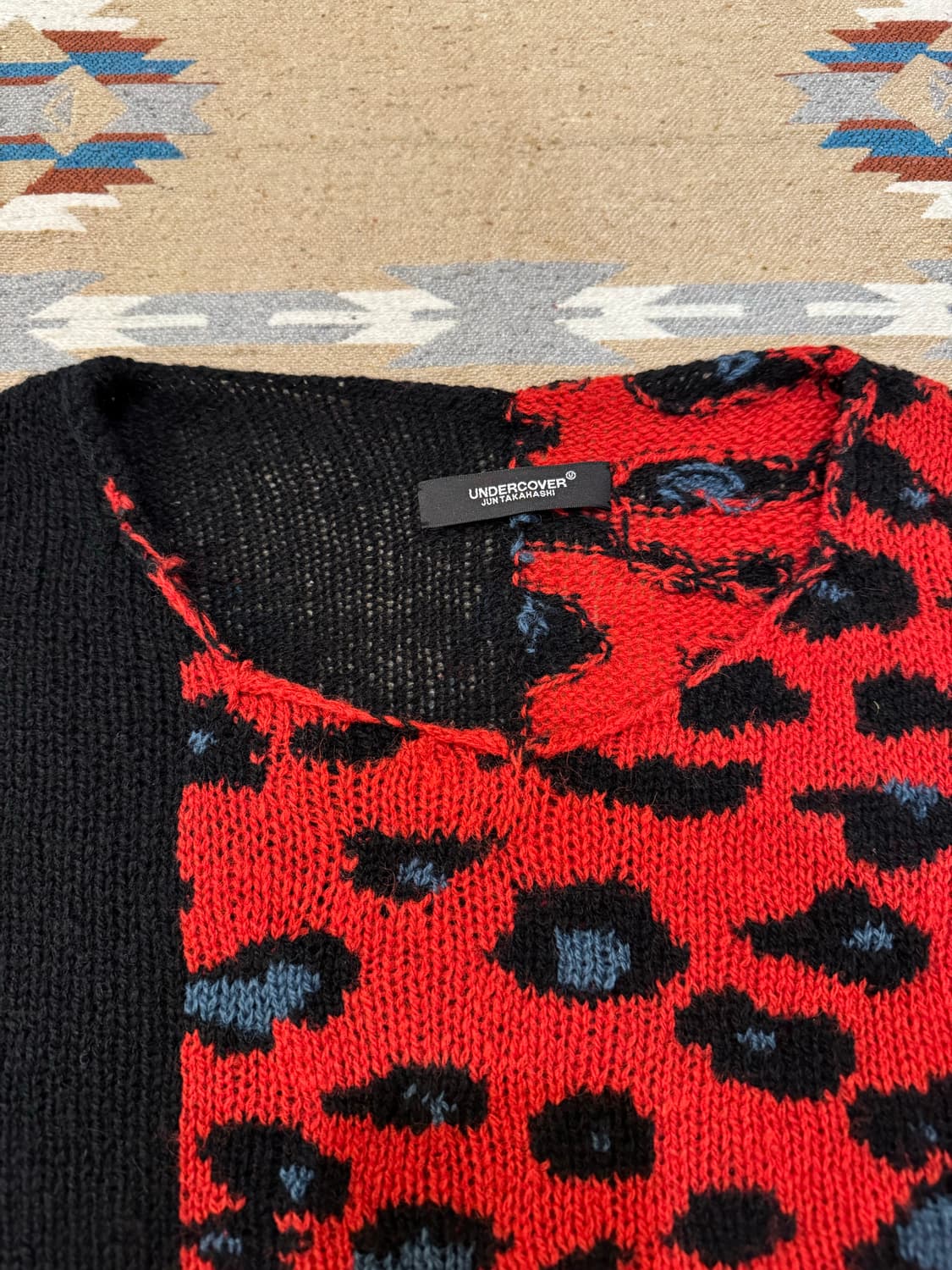 [2] 언더커버 인타르시아 울 니트  상품이미지4