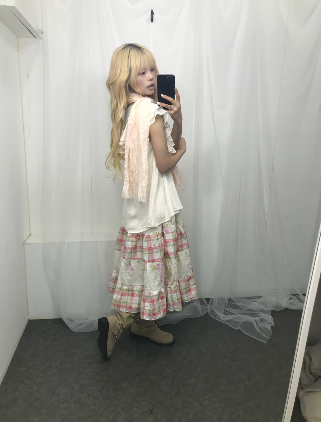 𝜗𝜚 민트 핑크 하구미 코디  set 𝜗𝜚  상품이미지3