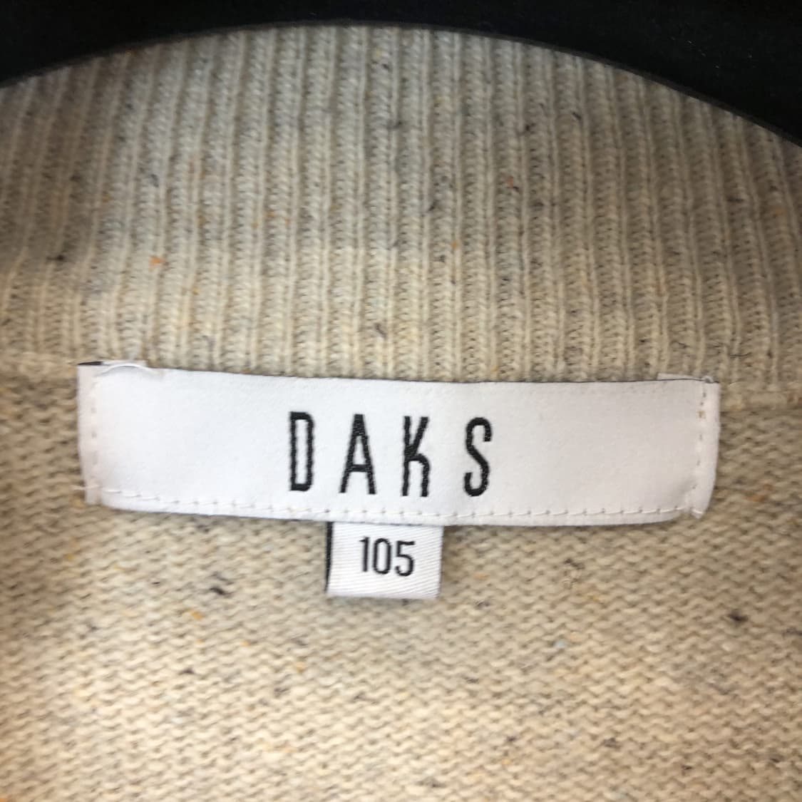 닥스 프리미엄 이태리원단 울 실크 하프집업 105  상품이미지5