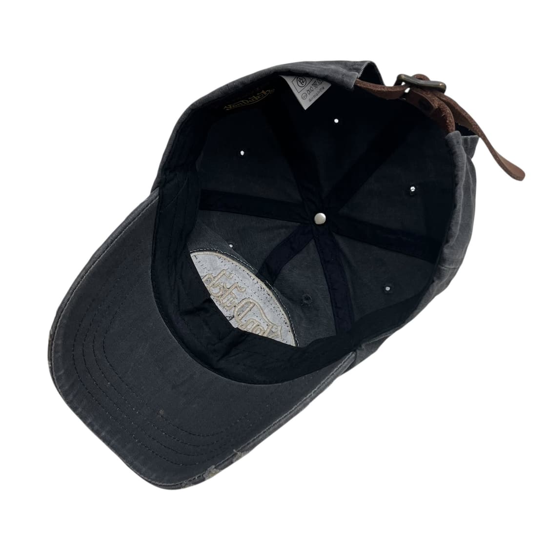 본더치 y2k 그런지 그레이 볼캡 상품이미지8