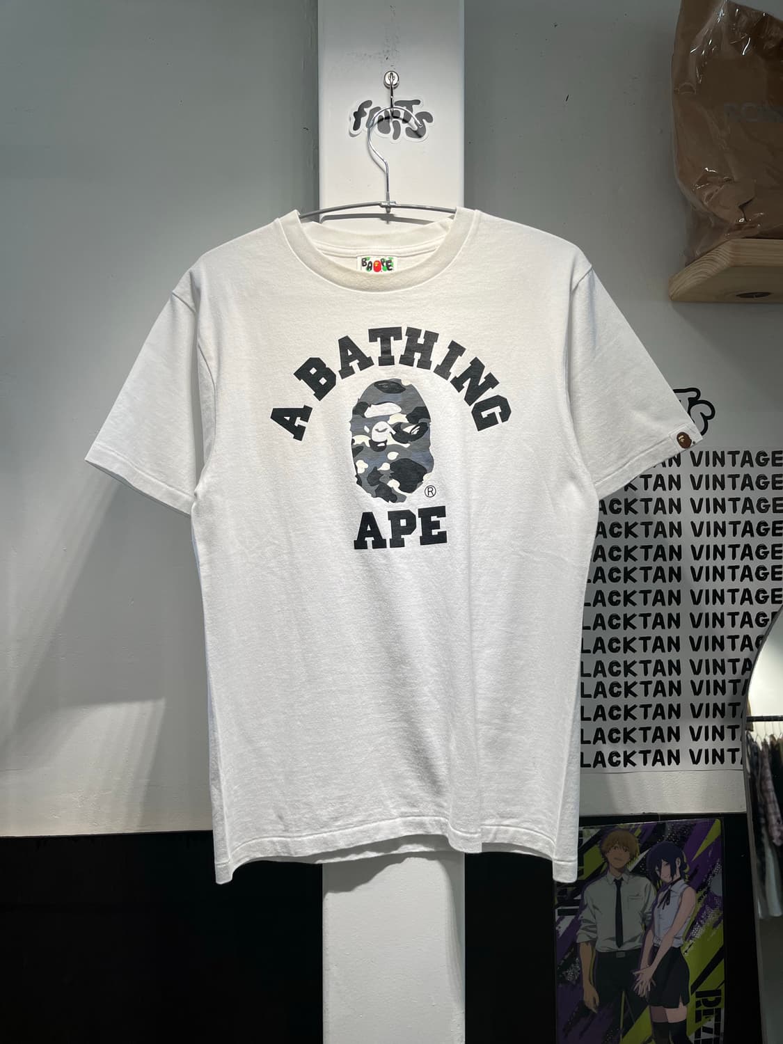 베이프 시티카모 컬리지 반팔티셔츠 상품이미지1