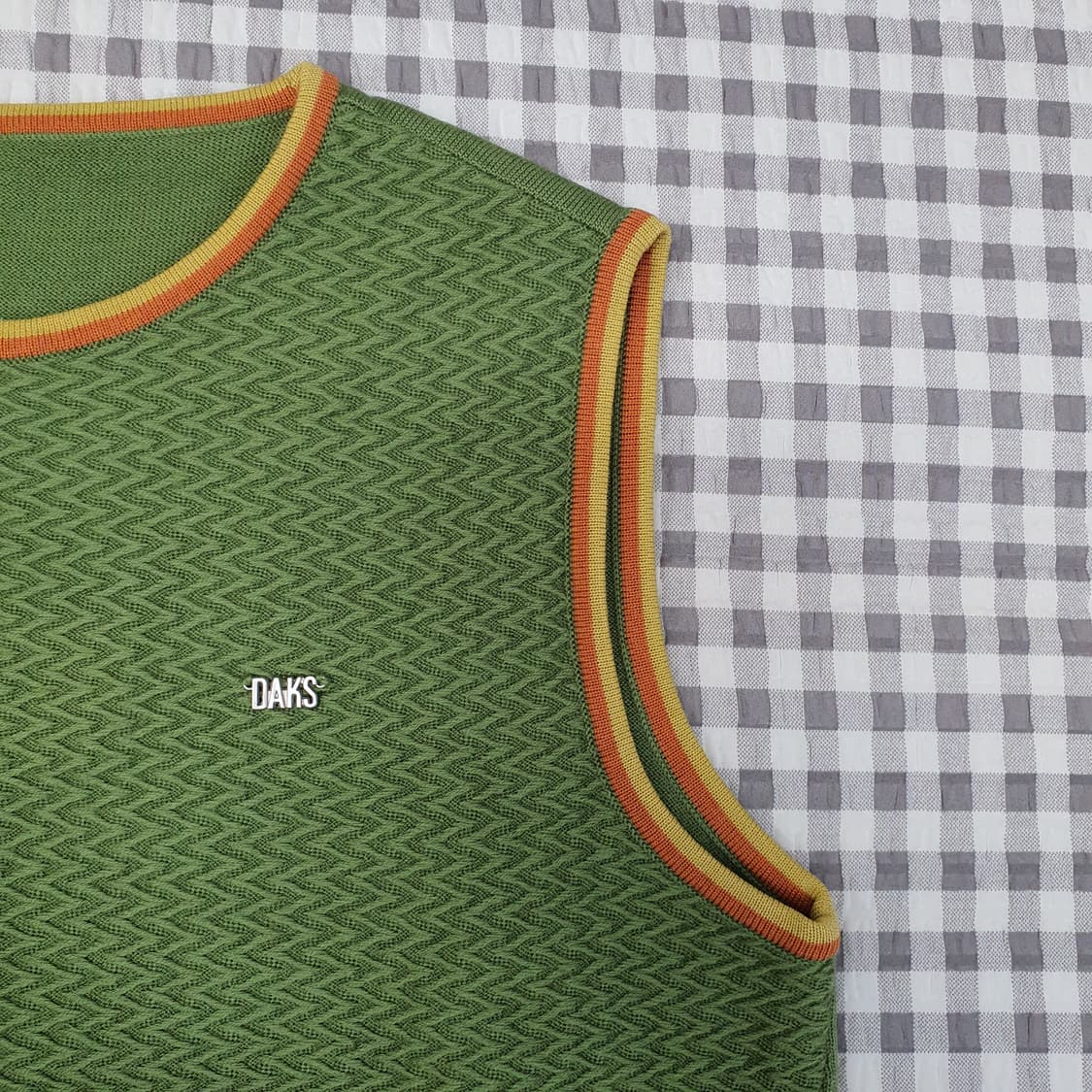 닥스 울100 니트 조끼 남자95 상품이미지3