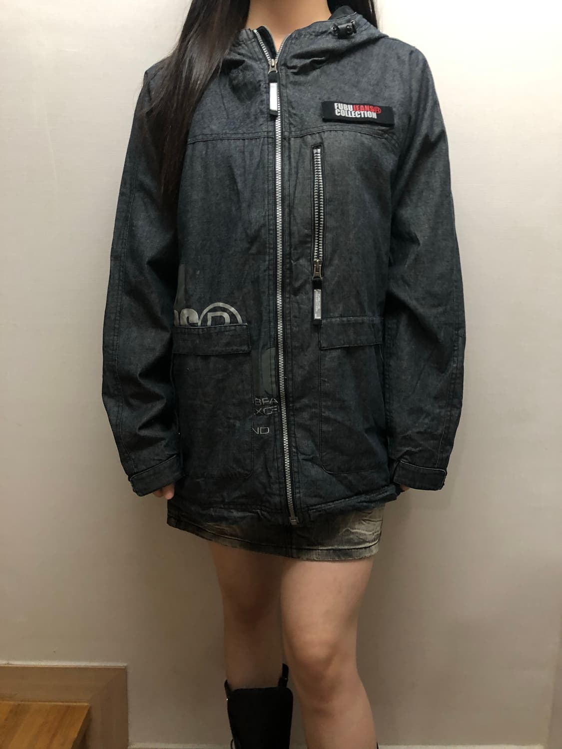 빈티지 푸부 데님 자켓 상품이미지5