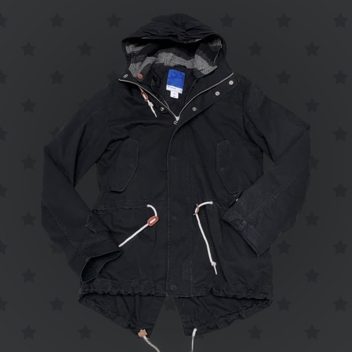 아디다스 핀터깔 한정 아카이브 떡코 포인트 탈부착 블랙 조절 패딩  상품이미지1