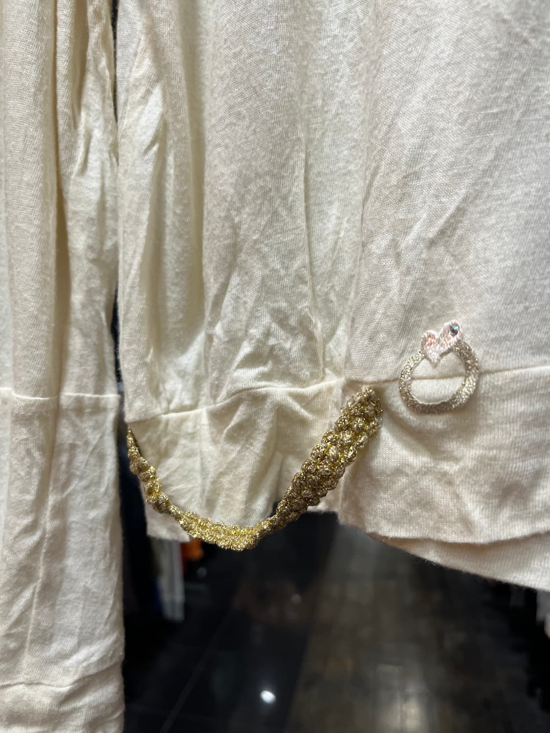 TSUMORI CHISATO 츠모리 치사토 프릴 플라워 롱슬리브 상품이미지3