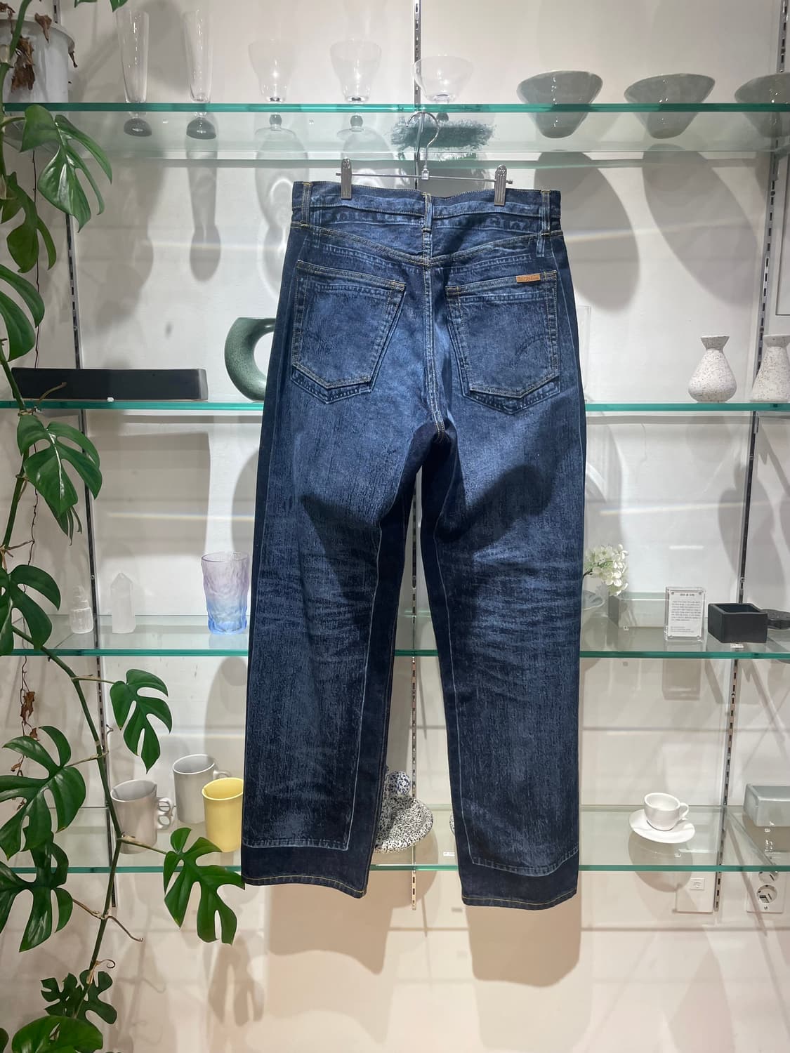 YOKE laser processed 5p denim pants 상품이미지2