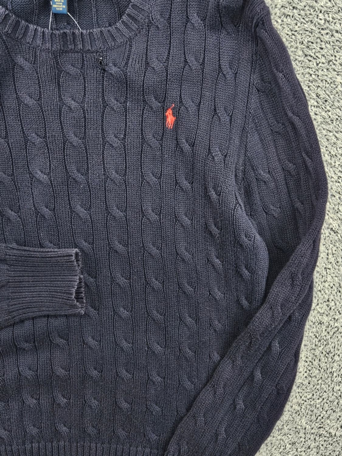 폴로랄프로렌 케이블 니트 스웨터 ( L ) / 11764 상품이미지9