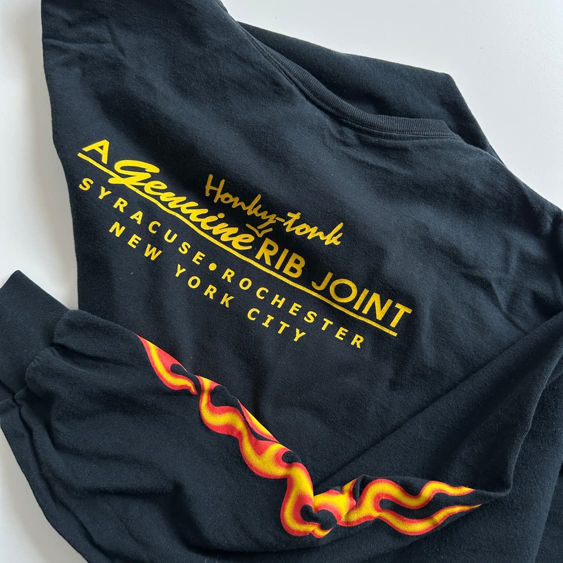 USA 90's vintage dinosaur bar-b-q sleeve 상품이미지4