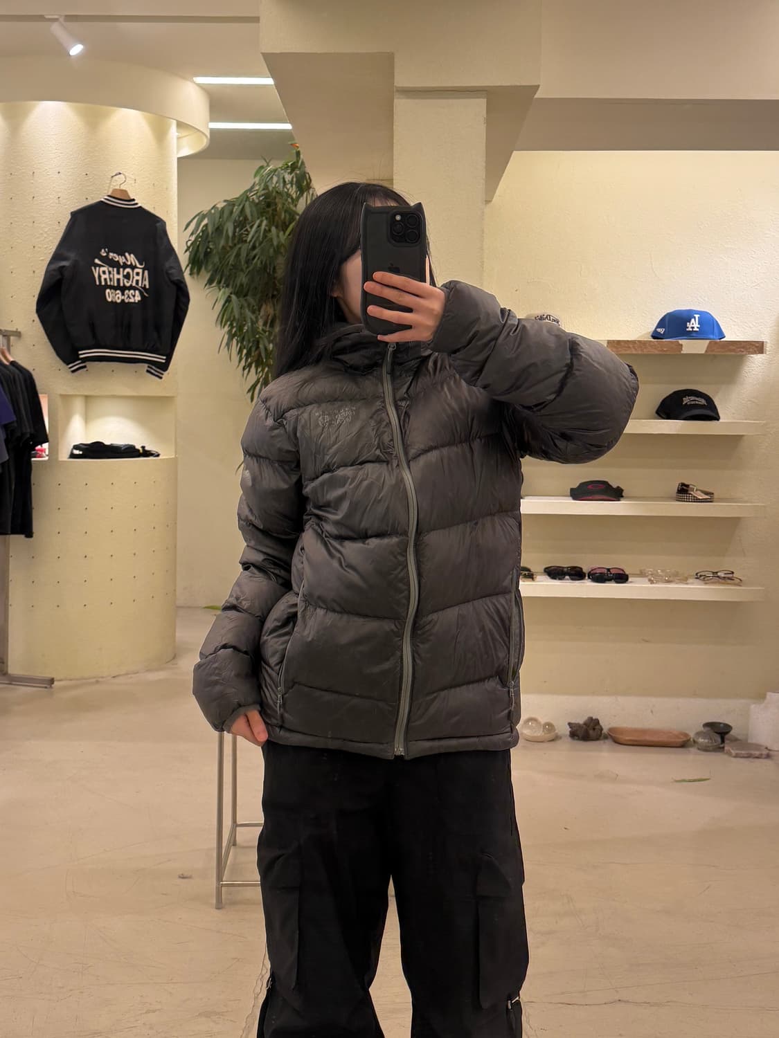 마운틴하드웨어 후드 다운 패딩 자켓 U193 상품이미지1