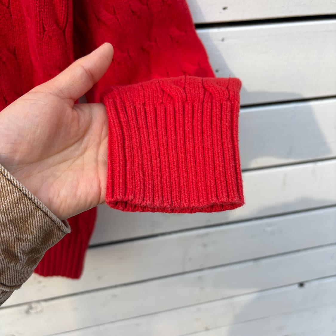 Polo 폴로 케이블 꽈배기 니트 상품이미지6