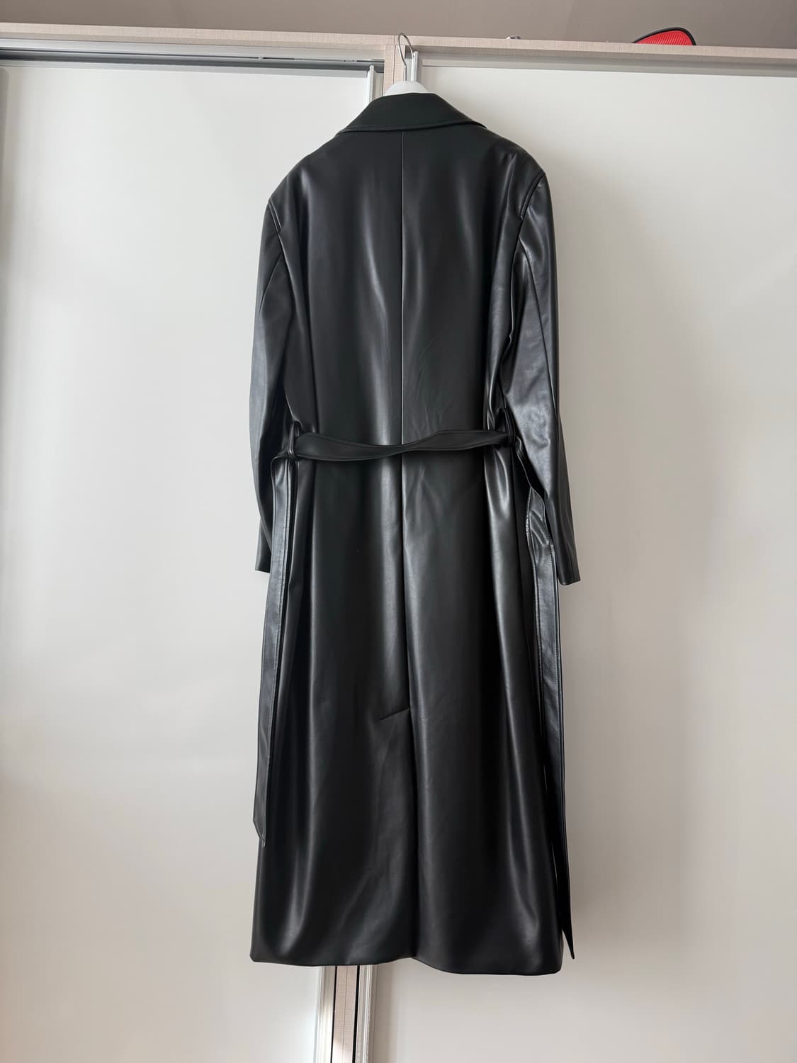 아비에무아 레더 롱코트 상품이미지6