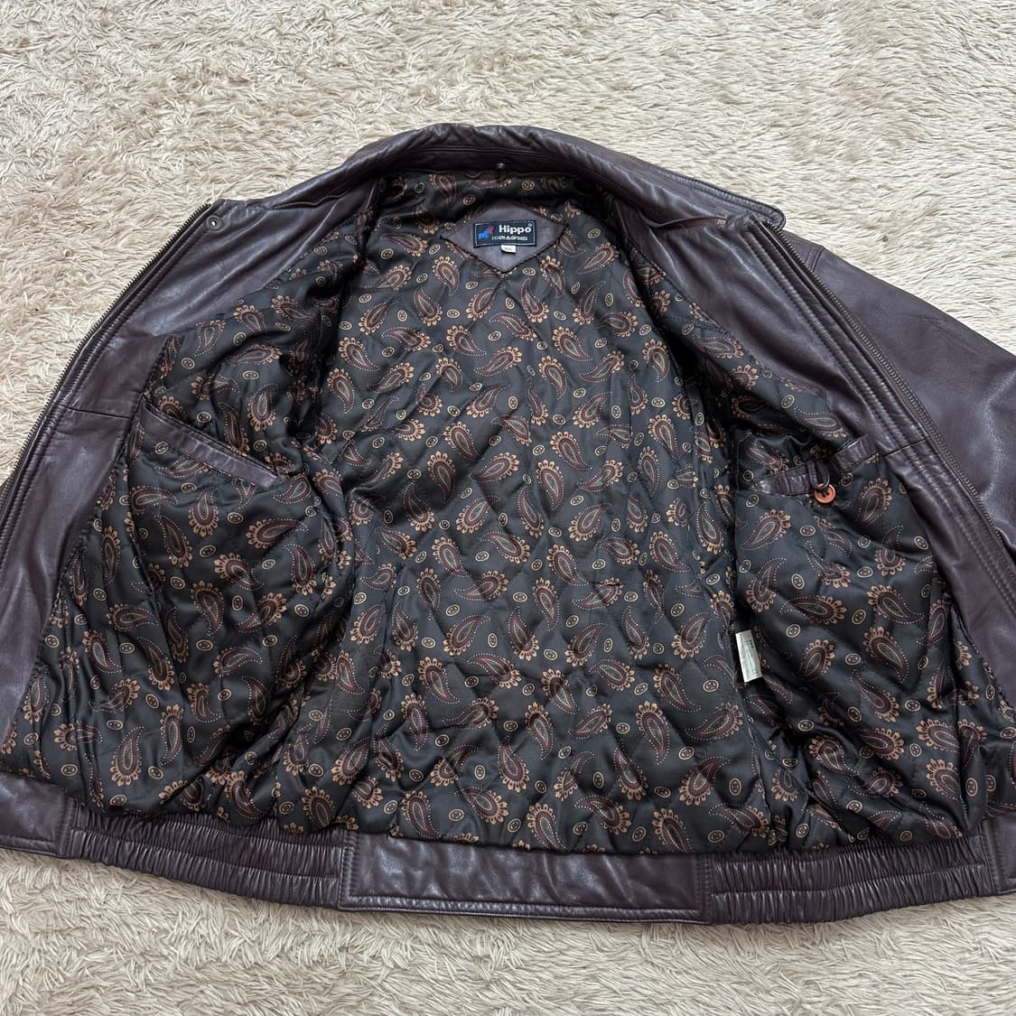 히포 hippo 소가죽 자켓 상품이미지7