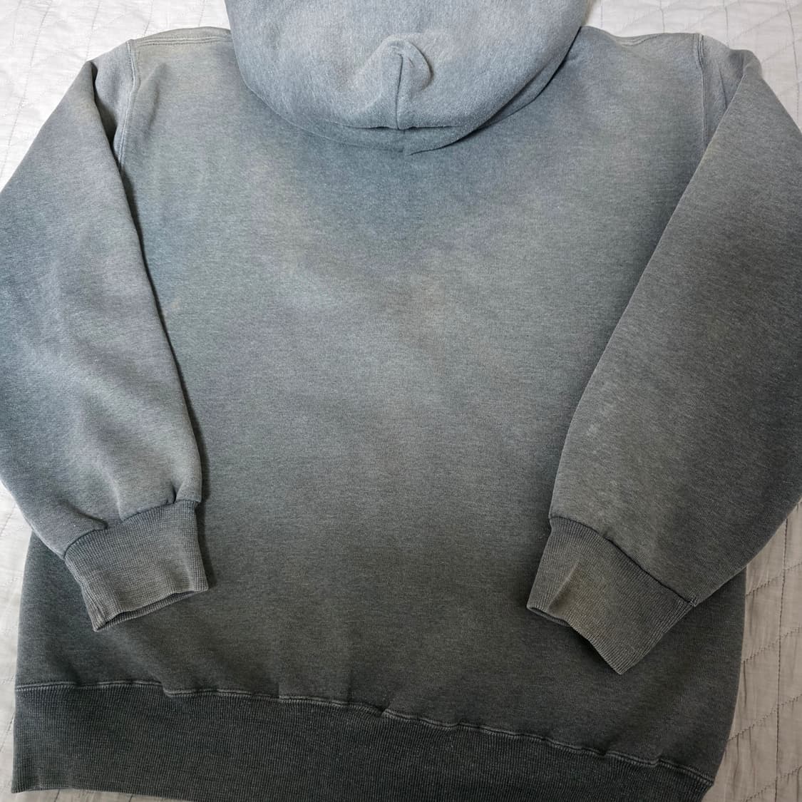 [L] 90s 빈티지 러셀 애슬레틱 후드집업 다크그레이 VER. 쿨페이드 상품이미지5