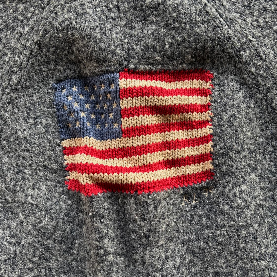 [M]폴로 스포츠 USA 성조기 여성 숄카라 가디건  상품이미지10