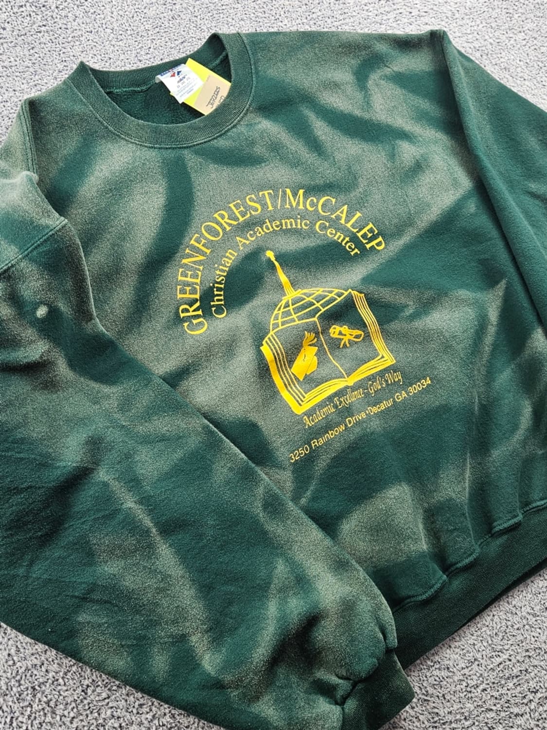 져지스 다잉 워시드 커스텀 맨투맨 스웻 셔츠 ( 2XL ) / 10952 상품이미지6