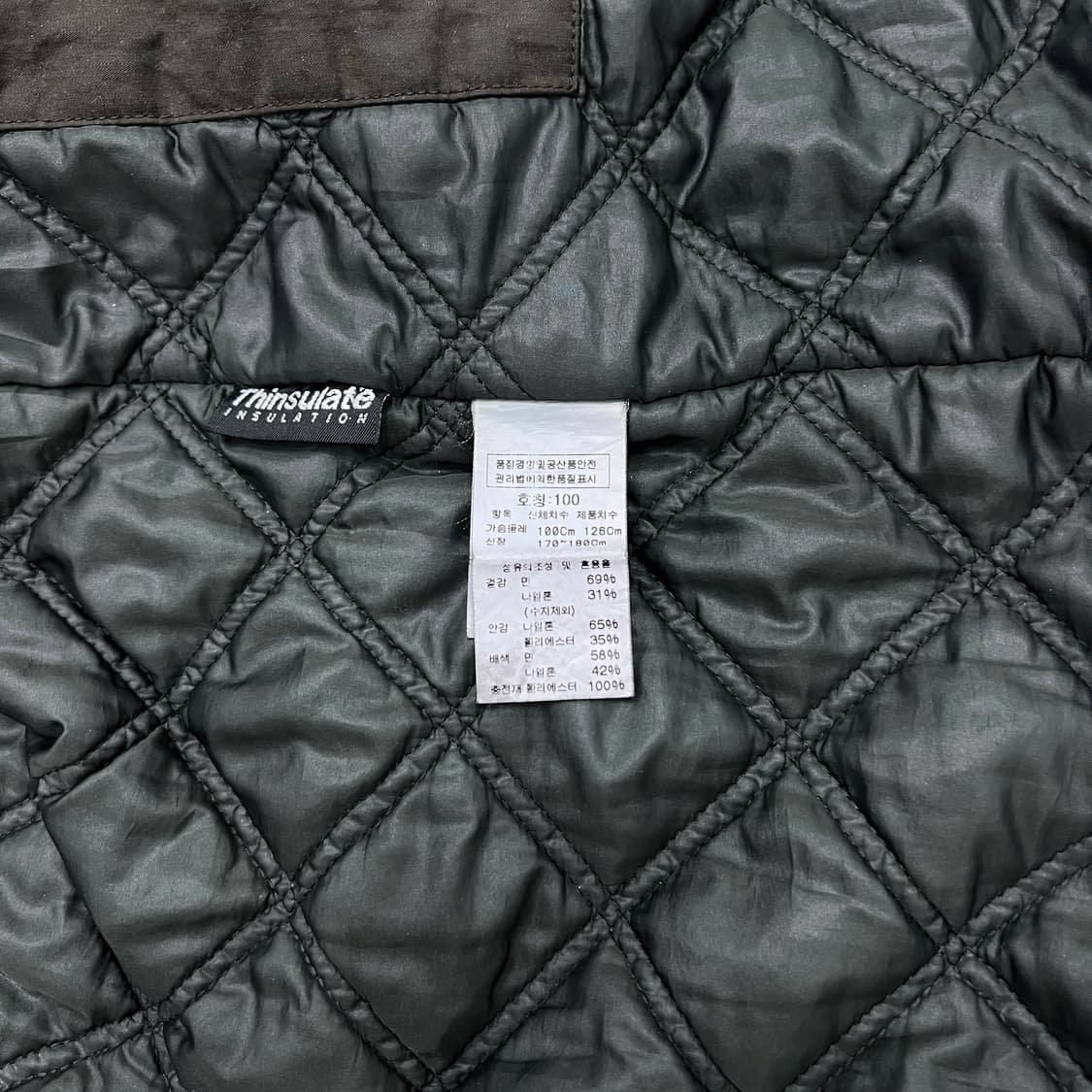 cp컴퍼니 씨피컴퍼니 다크 브라운 야상 패딩 자켓 100 L 상품이미지5