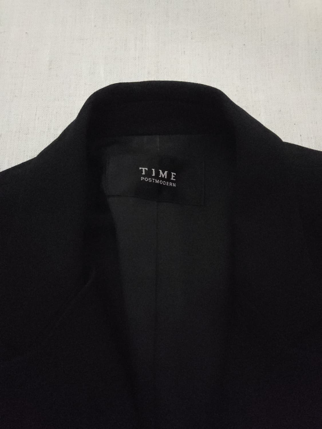 TIME 타임 블랙 코트 s 상품이미지3