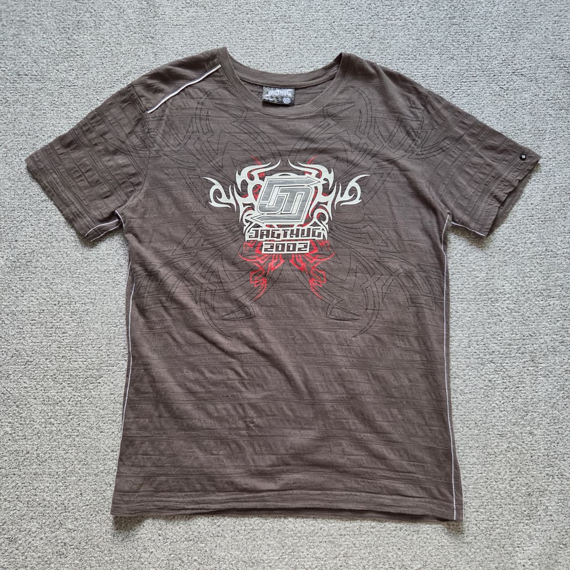 00s Japan JAGTHUG 반팔 티셔츠 M-슬림L(95-100) 상품이미지1