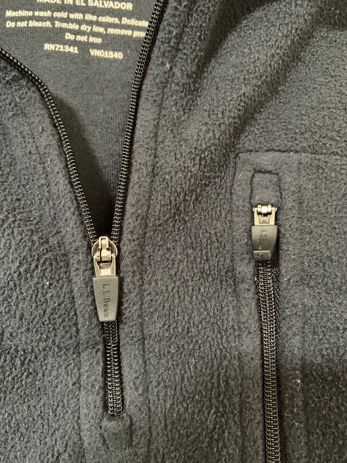 엘엘빈 반집업 플리스 상품이미지8