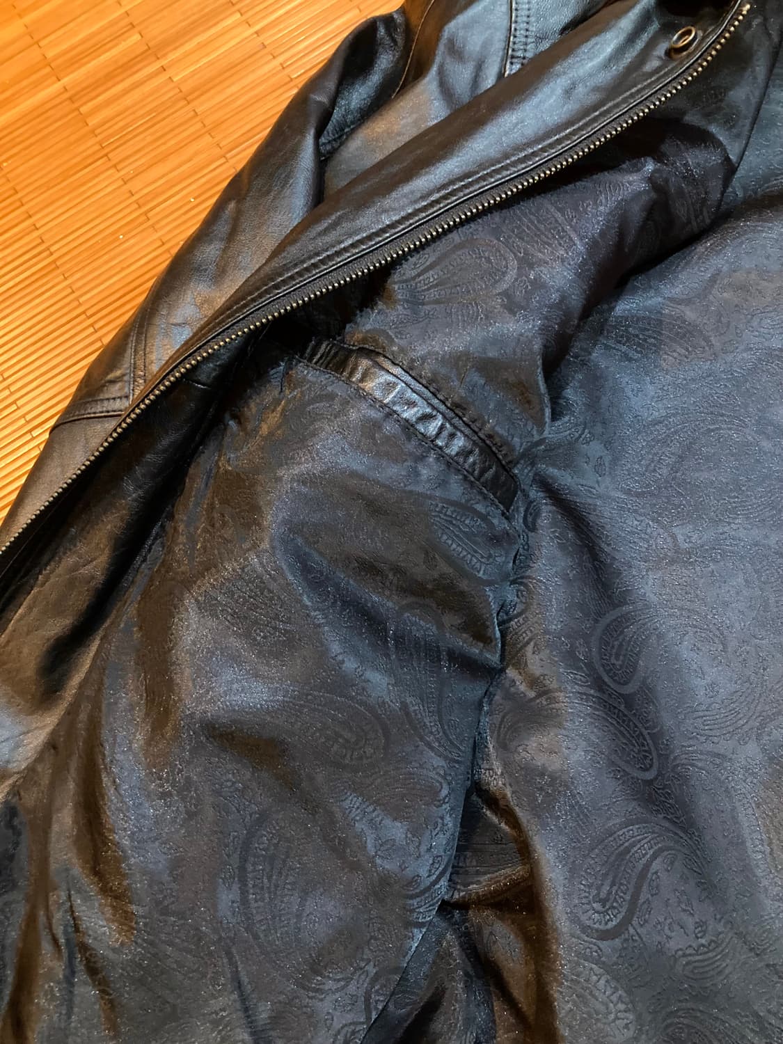 vtg 램스킨 가죽점퍼 상품이미지7