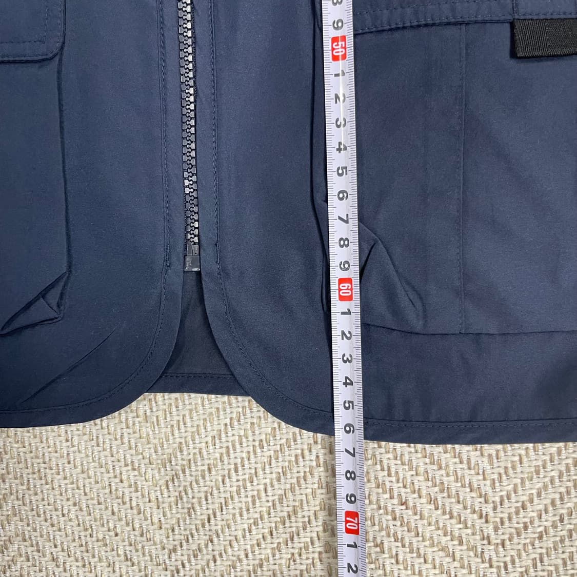 새상품/블랙야크 작업 조끼 105 네이비 상품이미지7