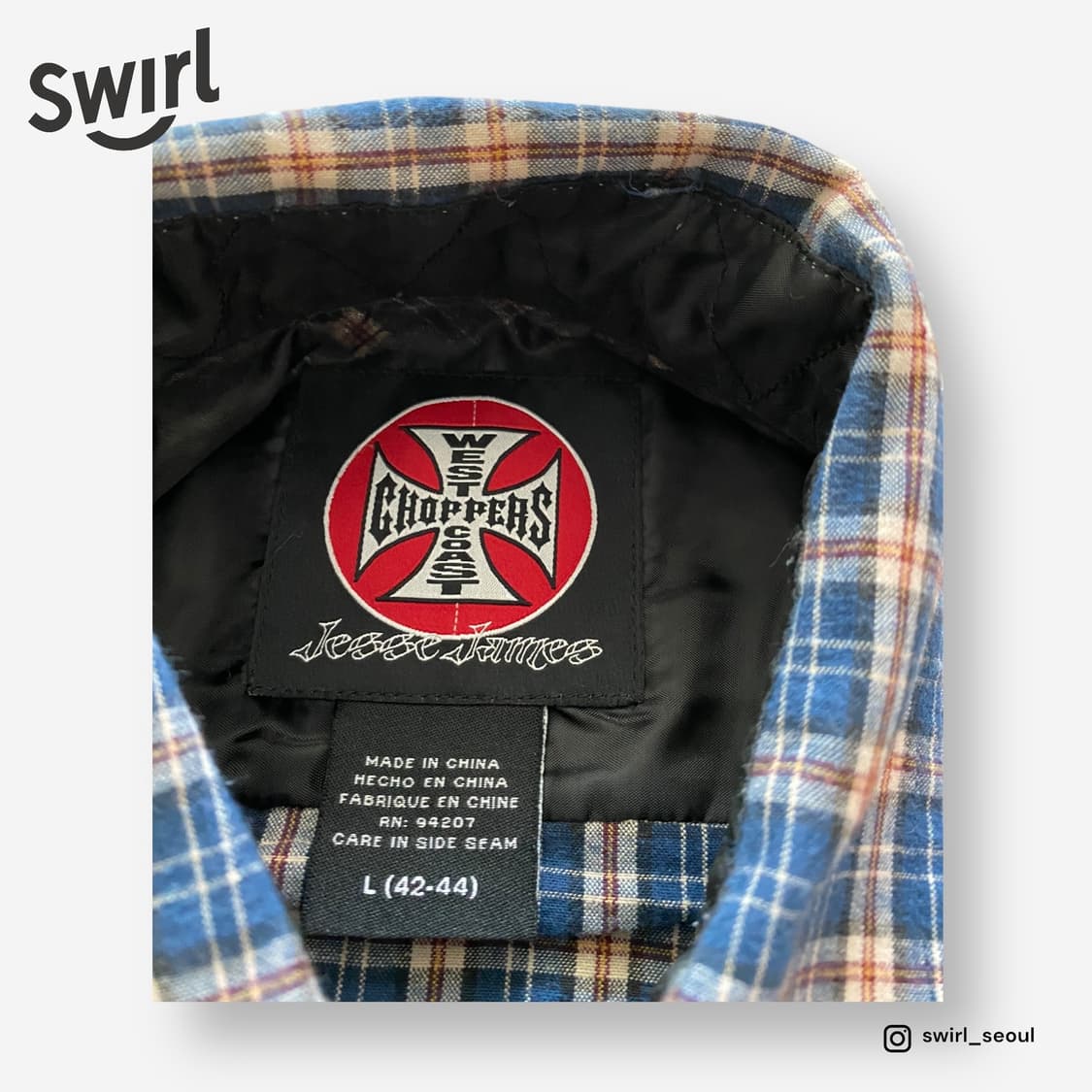 🌊West Coast choppers western shirts 상품이미지8