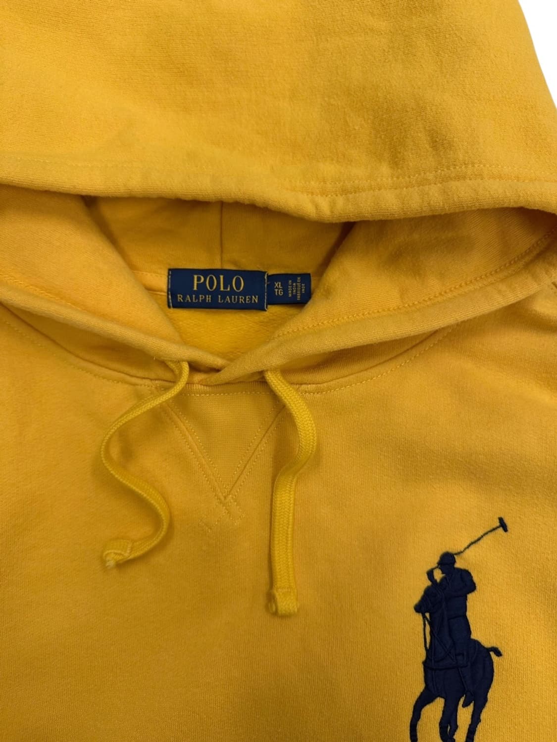 폴로 빅포니 후드티 옐로우 머스타드 (XL~2XL) 상품이미지3
