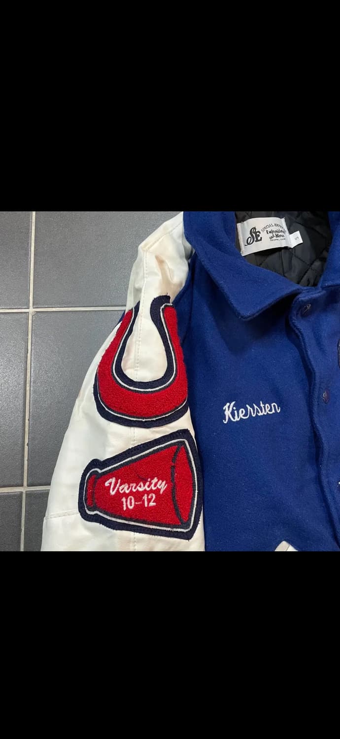 빈티지 바시티 자켓 s 상품이미지3