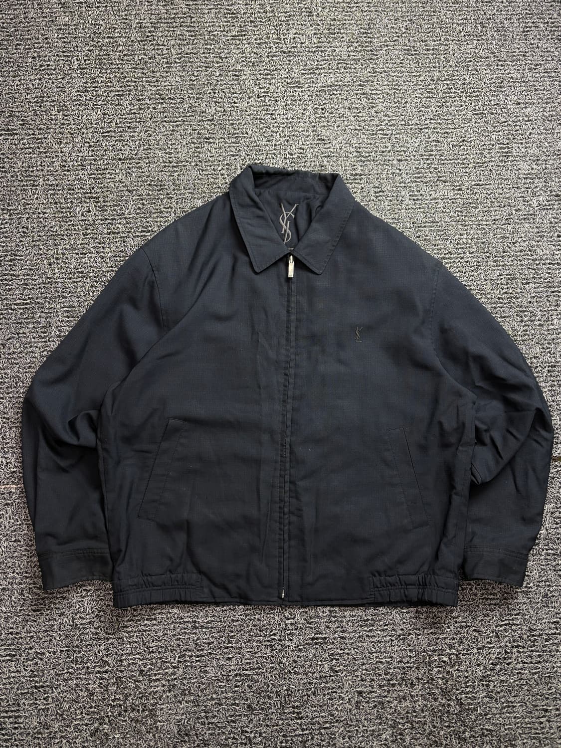 90s YSL 입생로랑 아카이브 블루종 자켓 2288 상품이미지2