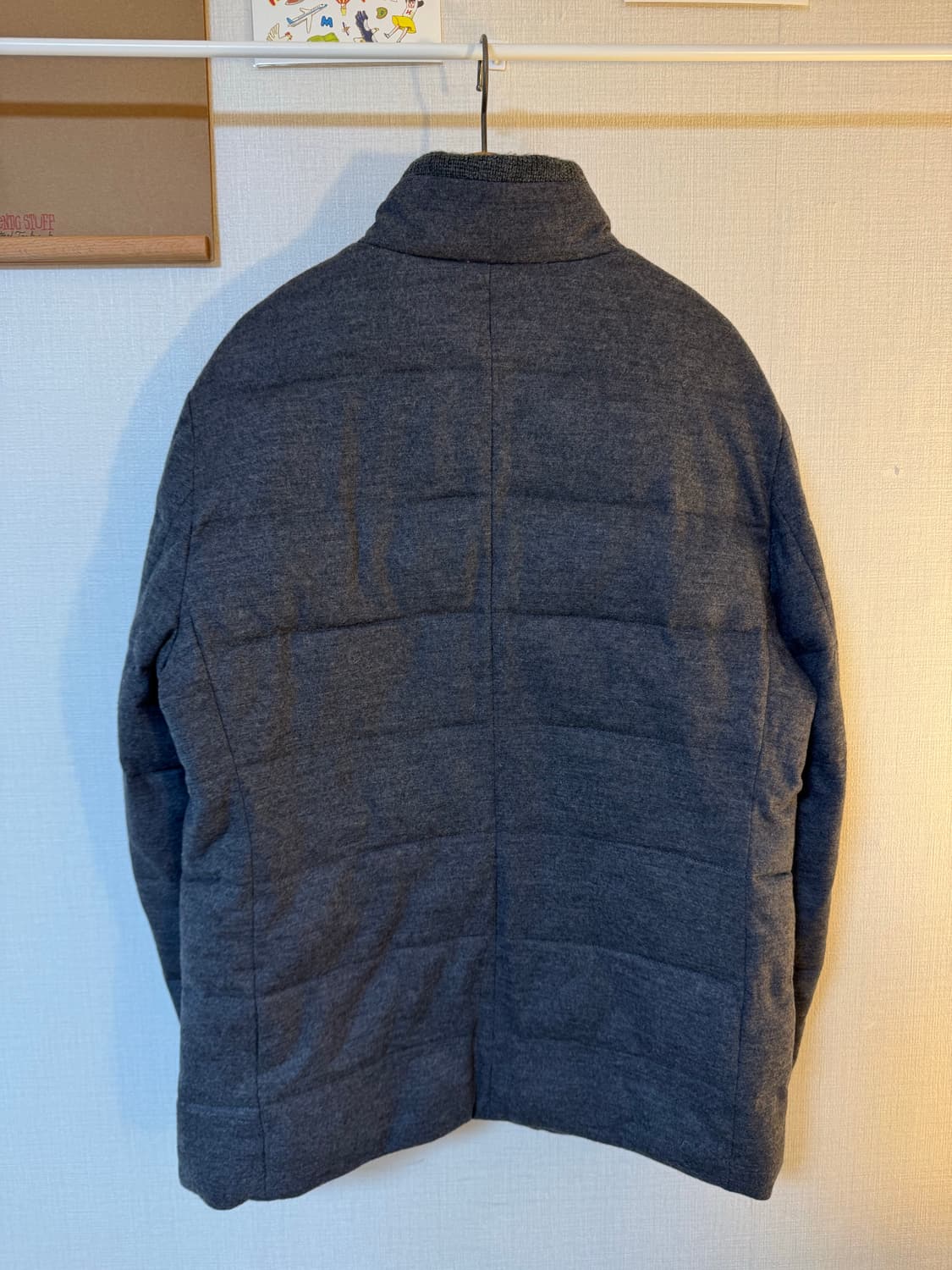 [L]시리즈 에피그램 패딩 자켓 그레이 상품이미지2