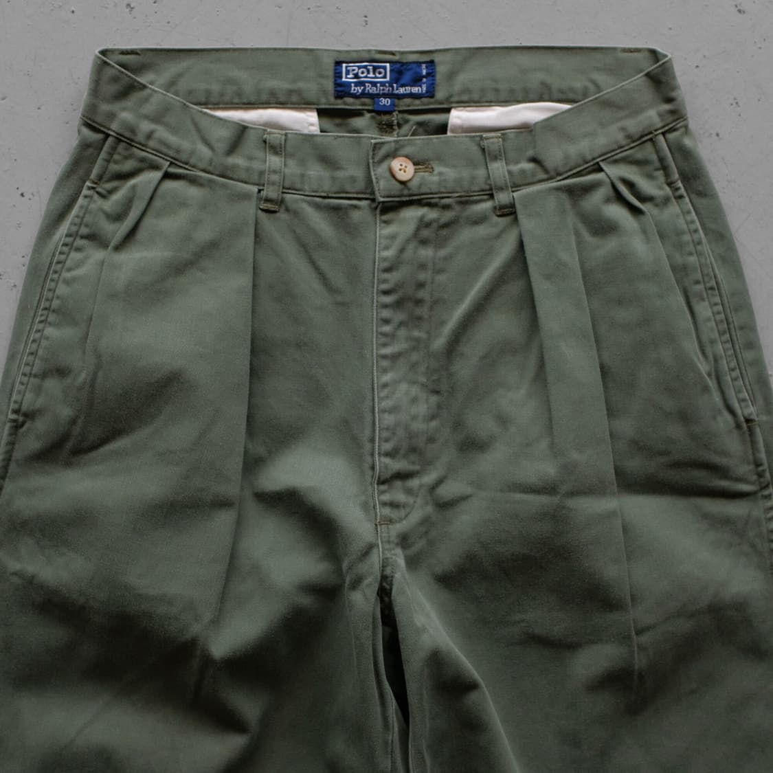 1990’s Polo Ralph Lauren Two Tuck Chino  상품이미지2